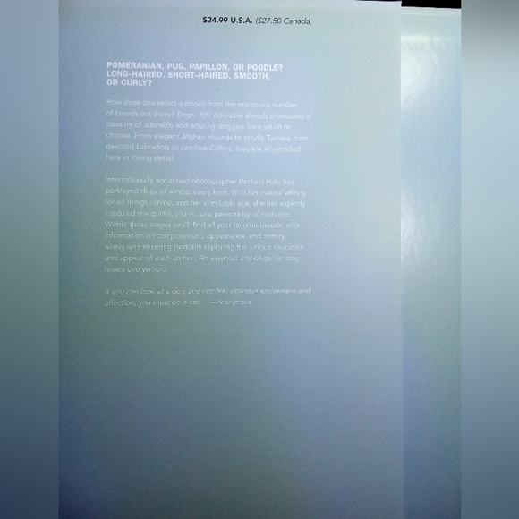 101 Adorable Dog Breeds Coffee Table Book Pup Hardback Covered Glossy Pictures - Picture 3 of 5